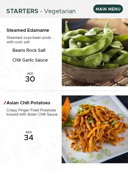 Asia Kitchen By Mainland China - اسيا كيتشين باي مينلاند تشاينا Menu 