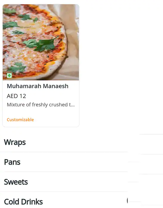 Mama'esh - ممائيش Menu in Al Safa, Dubai 