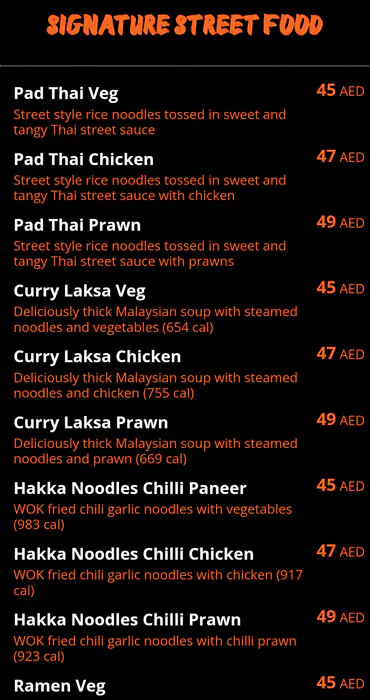 WOK BOYZ - ووك بويز Menu in Dubai Internet City, Dubai 