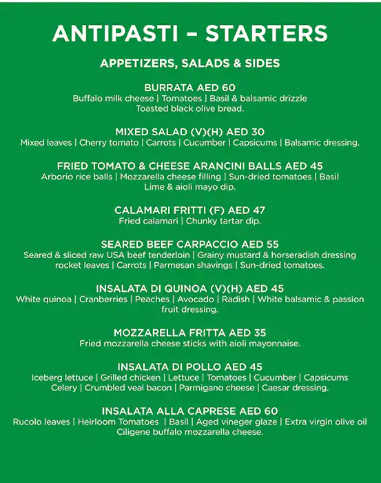 La Sala - Delta Hotels by Marriott Menu 