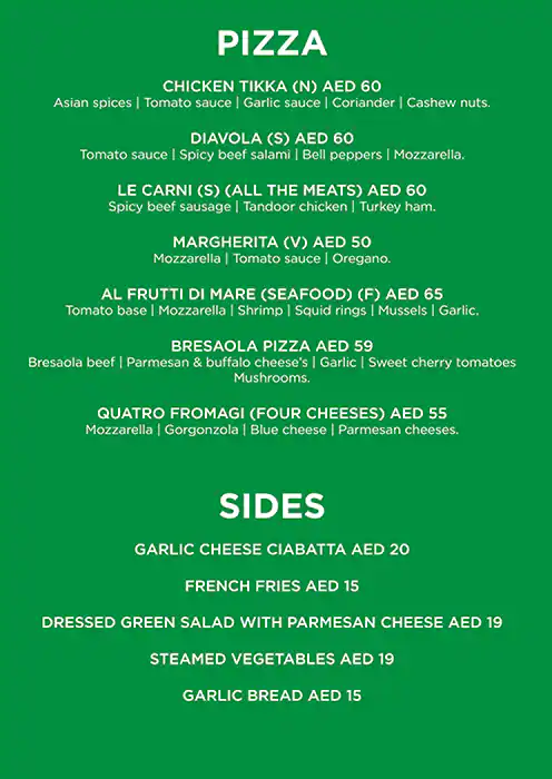 La Sala - Delta Hotels by Marriott Menu 