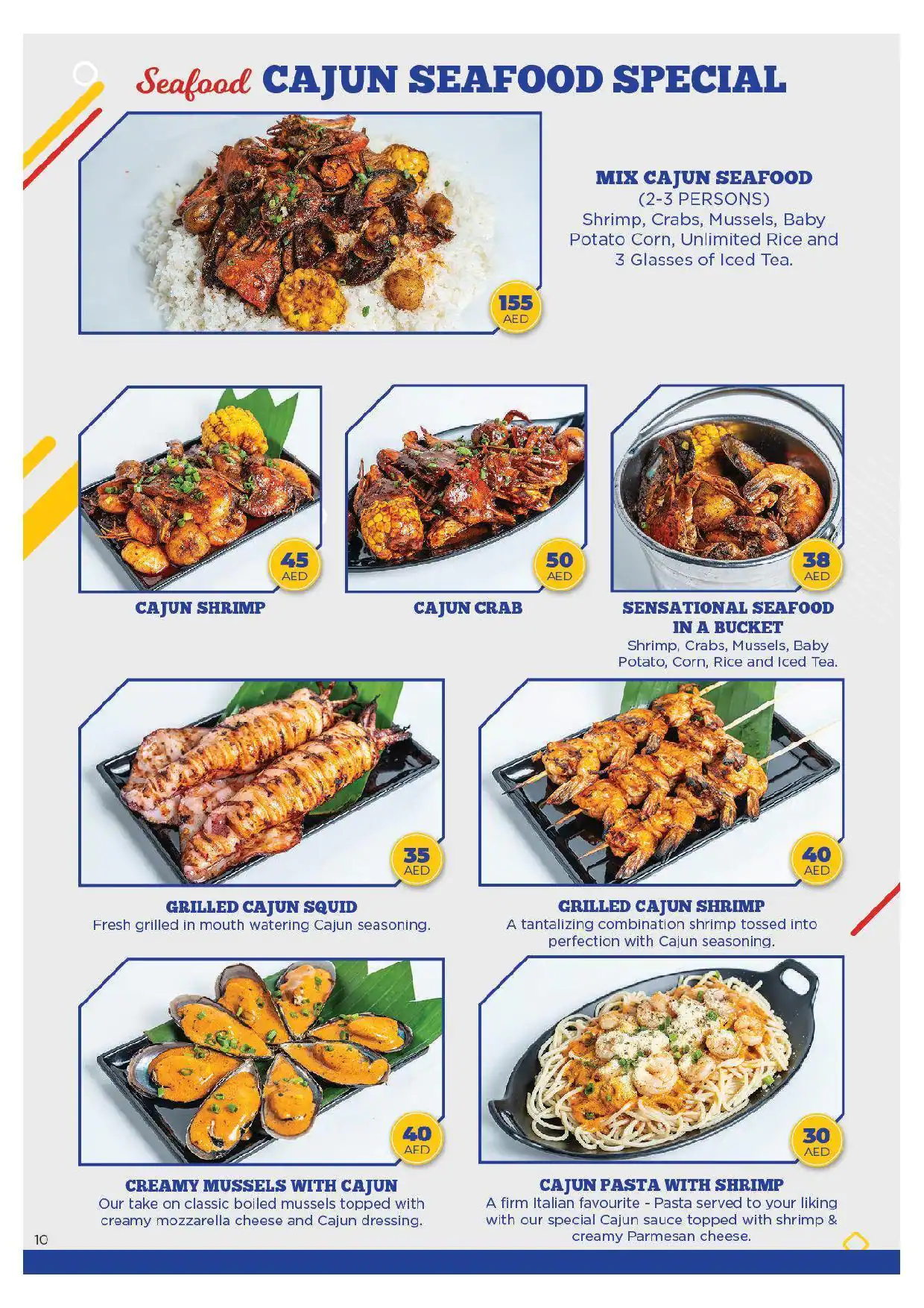 Cuisinerong Pinoy Restaurant Menu 