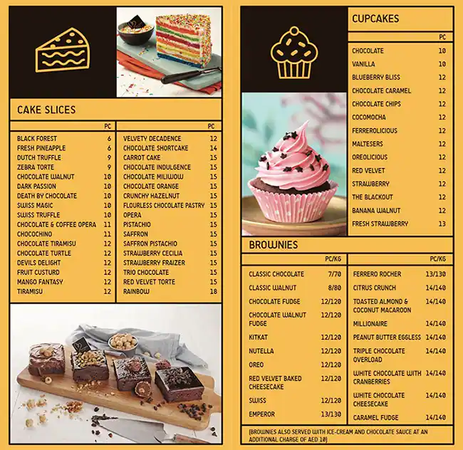 Brownie Point - بروني بوينت Menu 