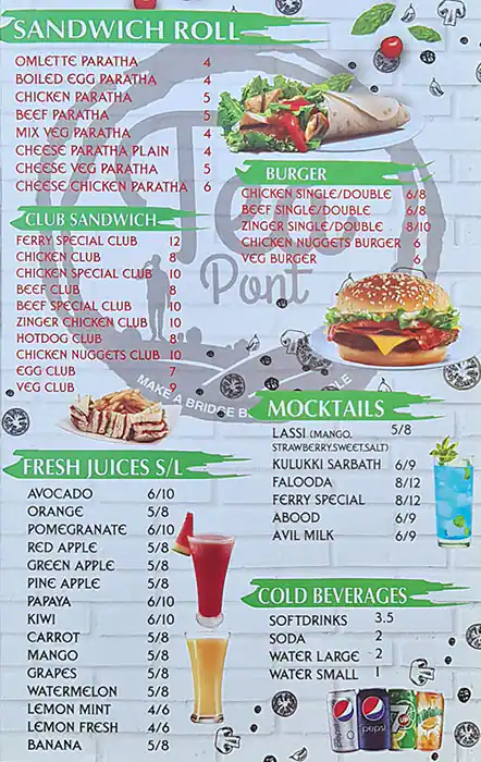 Foodies Restaurant Menu in Morocco Cluster, International City, Dubai 