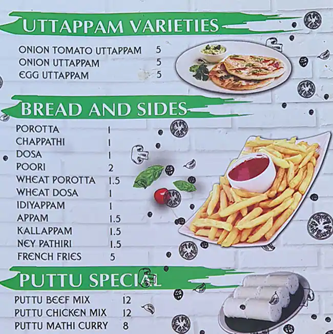 Foodies Restaurant Menu in Morocco Cluster, International City, Dubai 