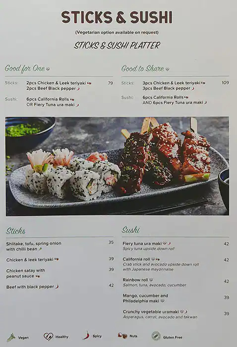 Asia Tang - آسيا تانغ Menu in Emirates Hills, Dubai 