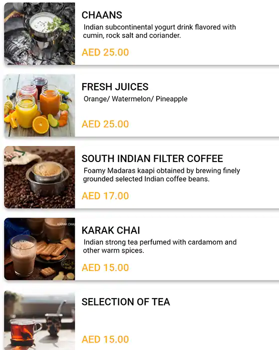 Mohalla Menu in Dubai Design District, Dubai 