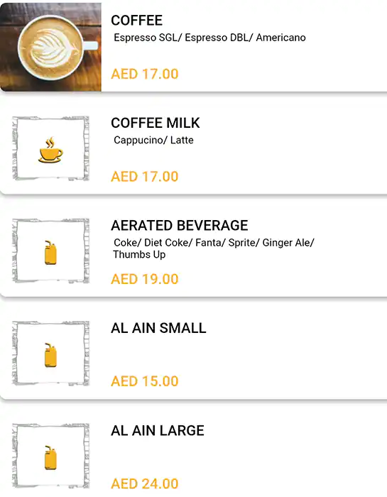 Mohalla Menu in Dubai Design District, Dubai 