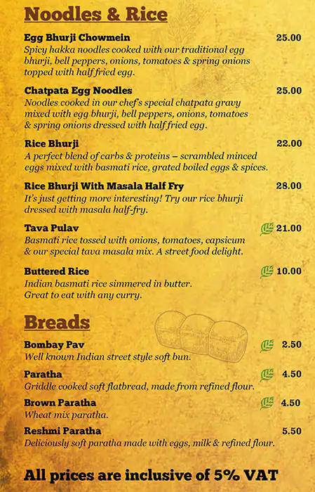 Raju Omlet - راجو أومليت Menu in Bay Avenue, Business Bay, Dubai 