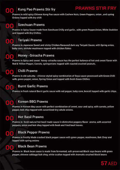 Wok's Den - Wok Menu in Jumeirah 1, Dubai 