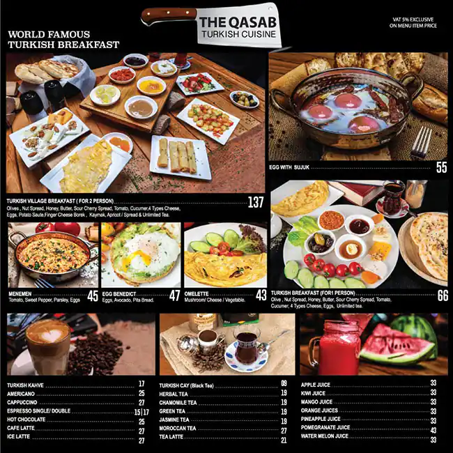 Best restaurant menu near Mall of the Emirates Al Barsha Dubai