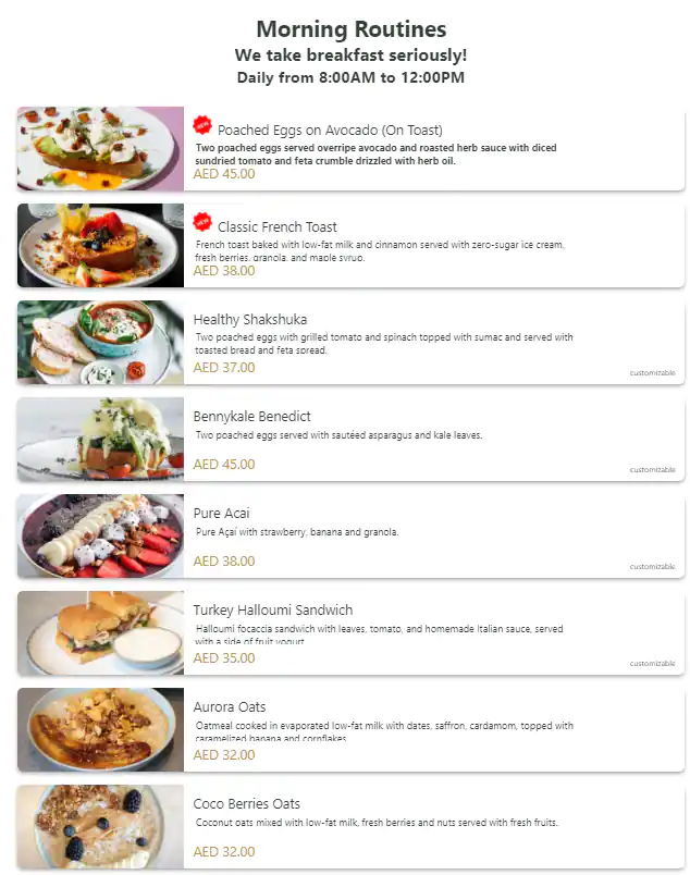 Best restaurant menu near Al Ameed Mall Al Quoz Dubai