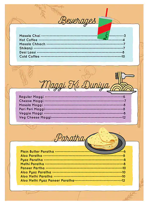 Bombay Chaat Bhandar Menu in Bur Dubai 