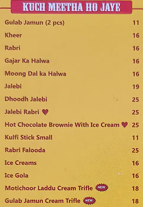 Khau Galli - خاو غالي Menu in Cluster T, Jumeirah Lake Towers, Dubai 