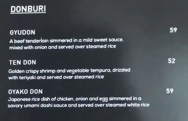 Yūgō Sushi - يوغو سوشي Menu in Almas Tower, Jumeirah Lake Towers (JLT), Dubai 