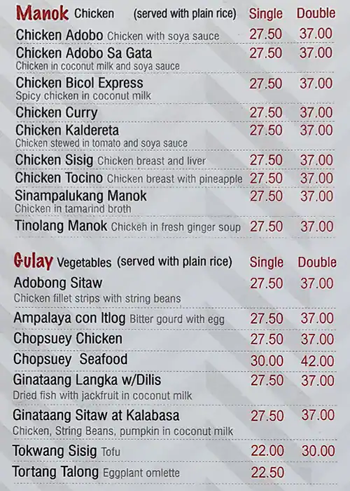 Sarap Nation - سراب نيشن Menu in Jumeirah Lake Towers (JLT), Dubai 