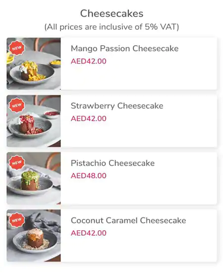 Chocomelt Menu in Ras Al Khor, Dubai 