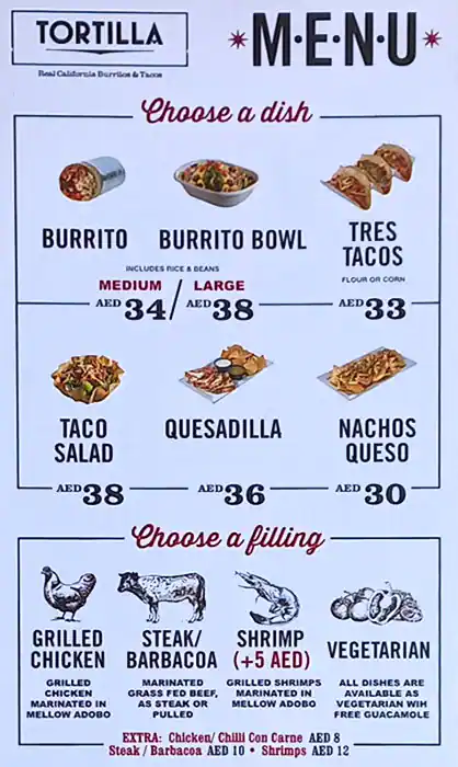 Best restaurant menu near Mex Mexican Taco