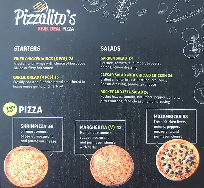 Pizzalito's Menu in TECOM and around 