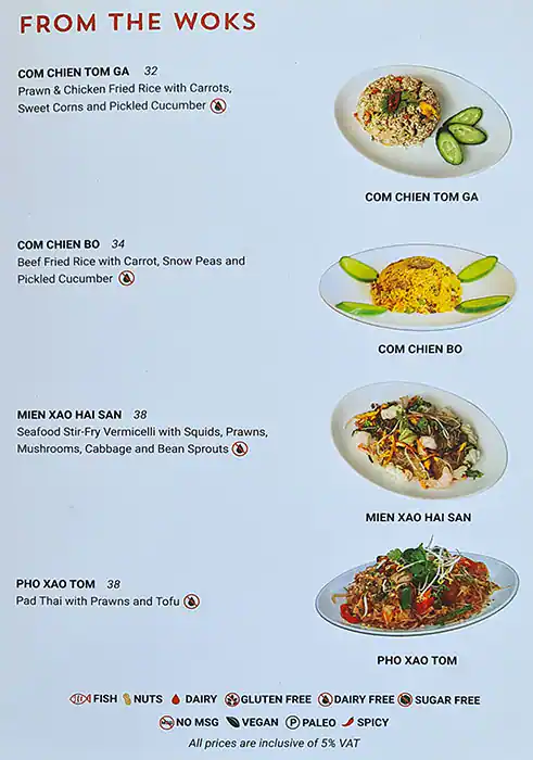 Vietnamese Foodies Menu in Downtown Dubai, Dubai 