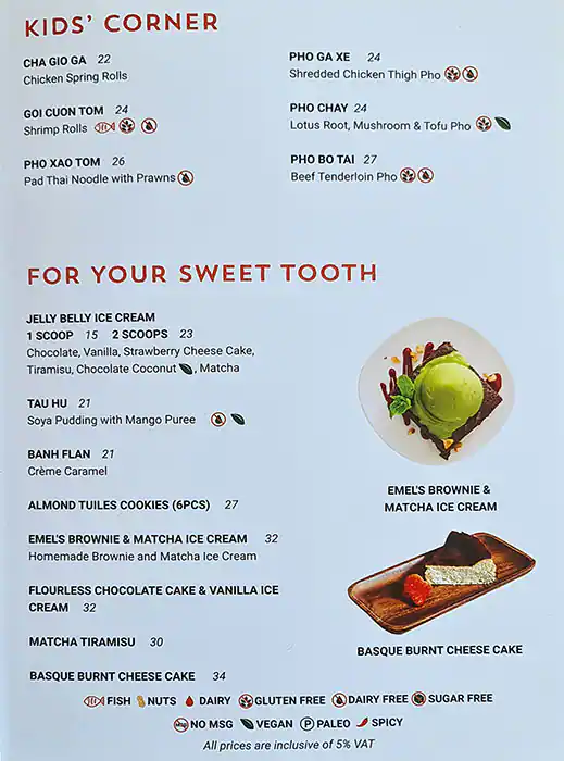 Vietnamese Foodies Menu in Downtown Dubai, Dubai 