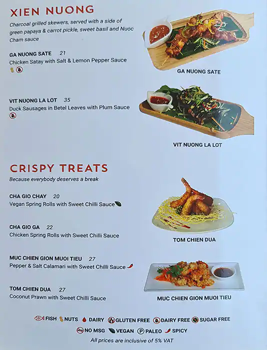 Vietnamese Foodies Menu in Downtown Dubai, Dubai 