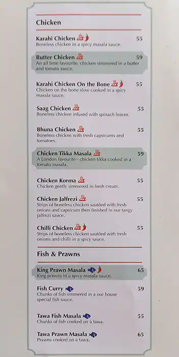 Best restaurant menu near Chinese Nepalese Arabian Grill