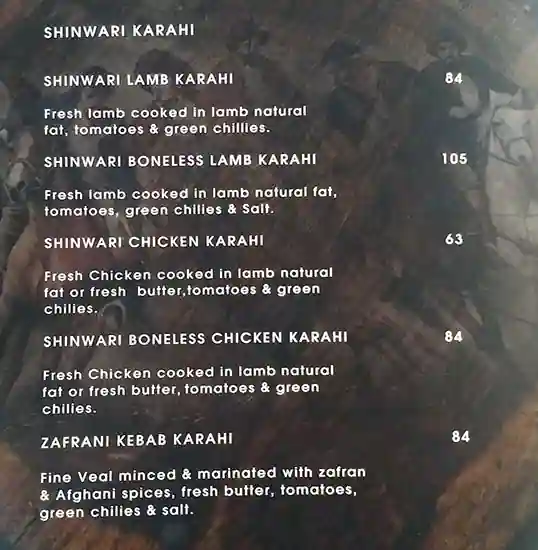 Wakha Cafe & Restaurant Menu in Umm Suqeim, Dubai 