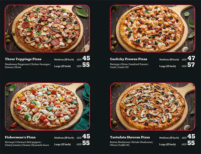 Ovenstory Pizza - بيتزا أوفن ستوري Menu 