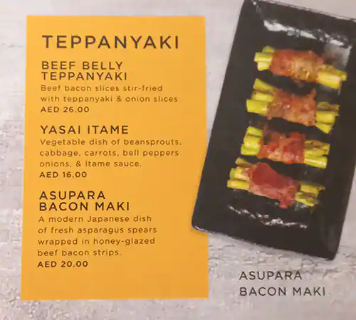 Teriyaki Boy & Sizzlin' Steak Menu 