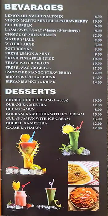 Biryanis And Biryanis Menu in Al Nahda, Dubai 