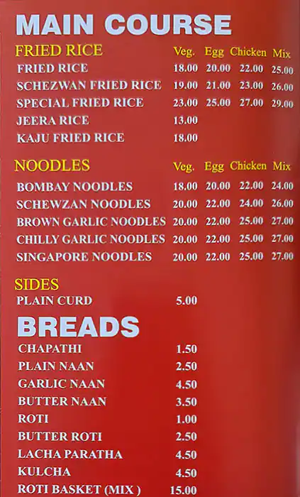 Biryanis And Biryanis Menu in Al Nahda, Dubai 