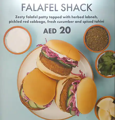 Tasty food Fast Foodmenu Nakheel Mall, Palm Jumeriah, Dubai