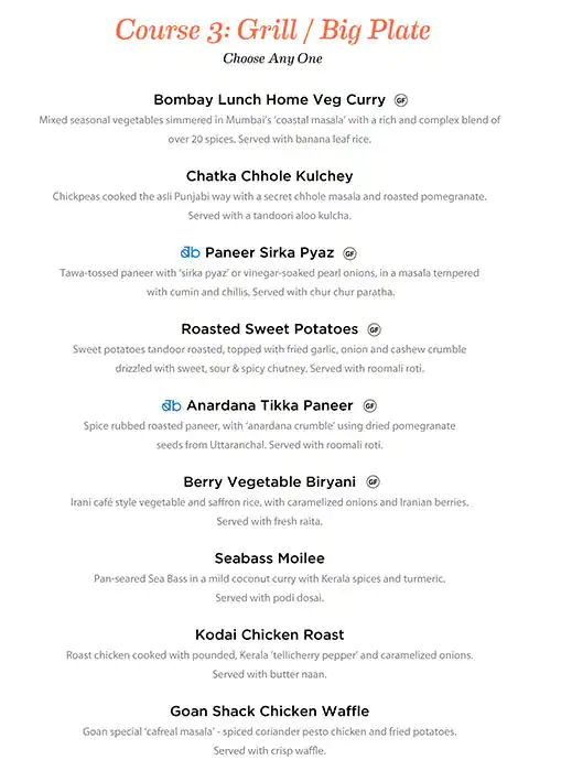 Bombay Borough - Indian Bar & Eatery Menu 