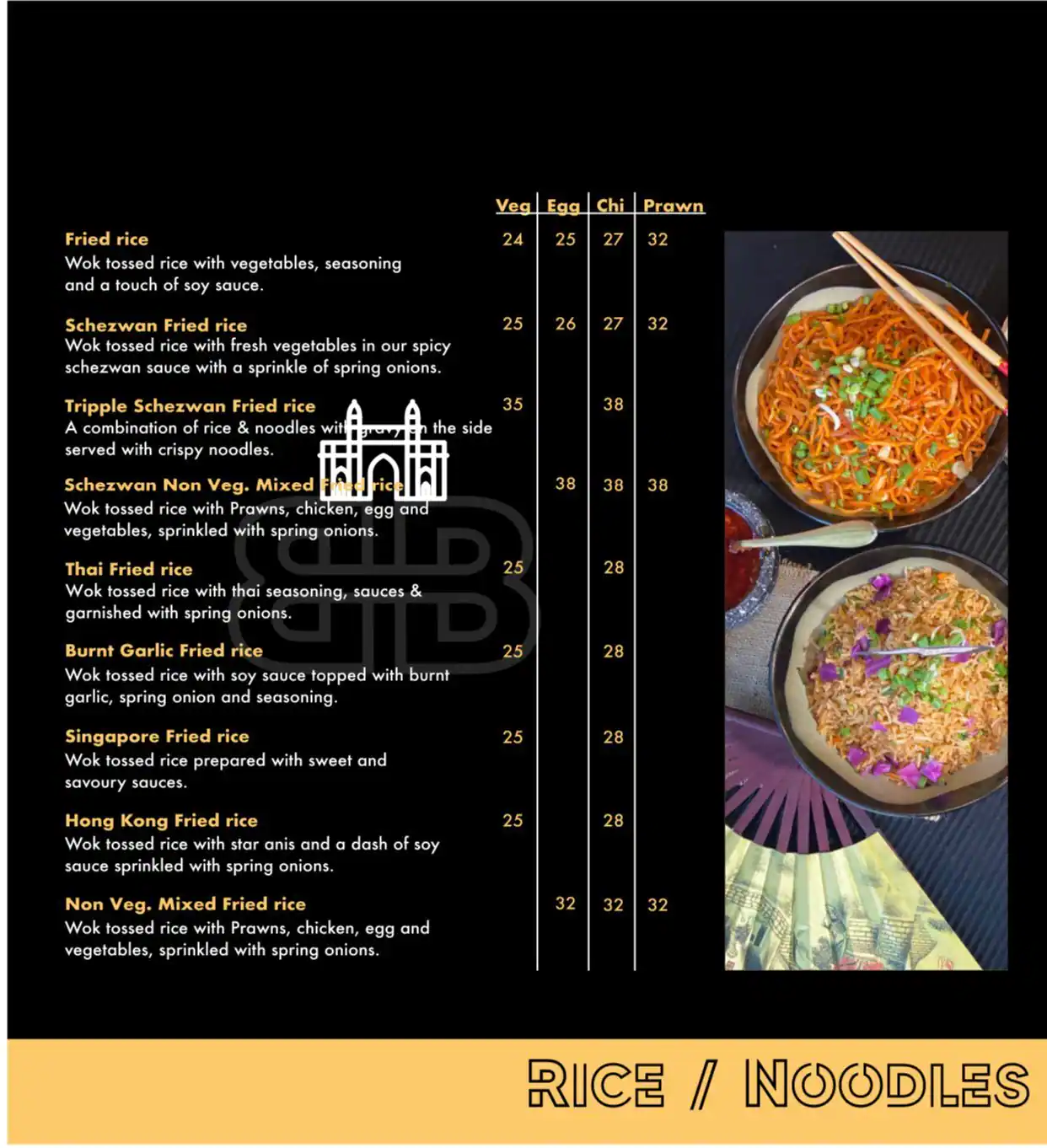 Bombay Bistro Menu in Al Nahda, Dubai 