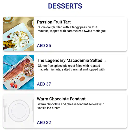 Cartel Restaurant & Cafe Menu in Al Sufouh, Dubai 