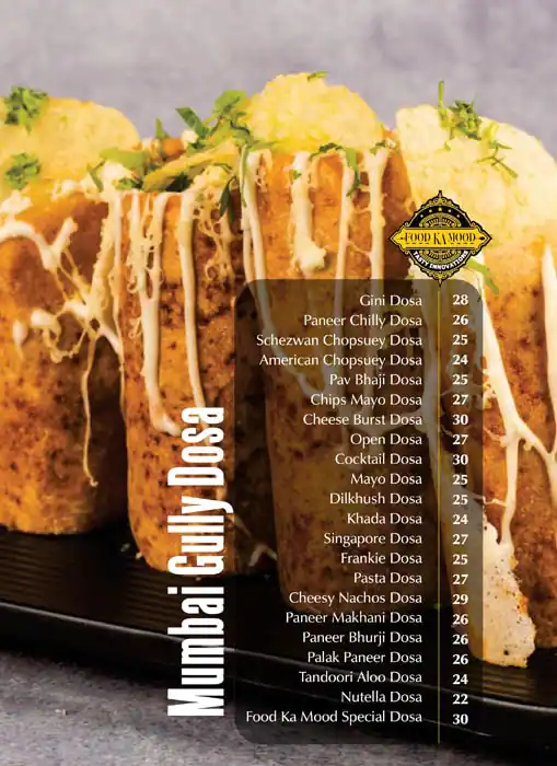 Food Ka Mood Menu in Al Karama, Dubai 