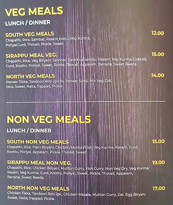 Karandi's Menu in Discovery Gardens, Dubai 