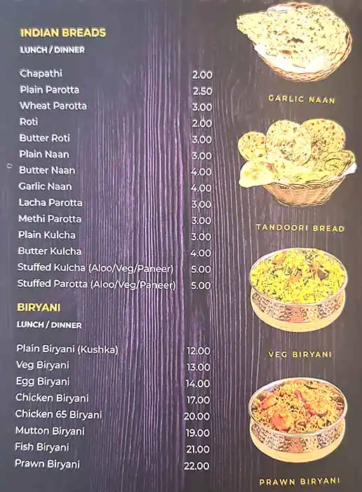 Karandi's Menu in Discovery Gardens, Dubai 