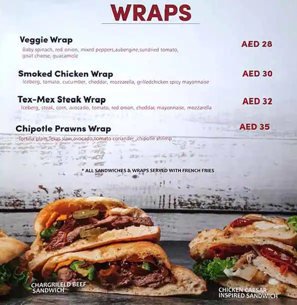 Perfetto Pizzeria Menu in Jumeirah Village, Dubai 