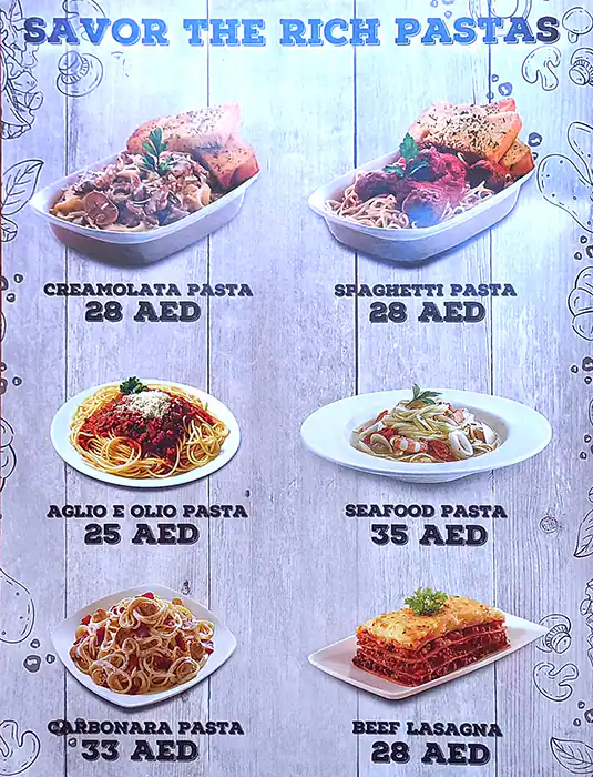 Pizza Inn Menu in Al Muteena, Dubai 