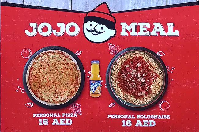 Pizza Inn Menu in Al Muteena, Dubai 