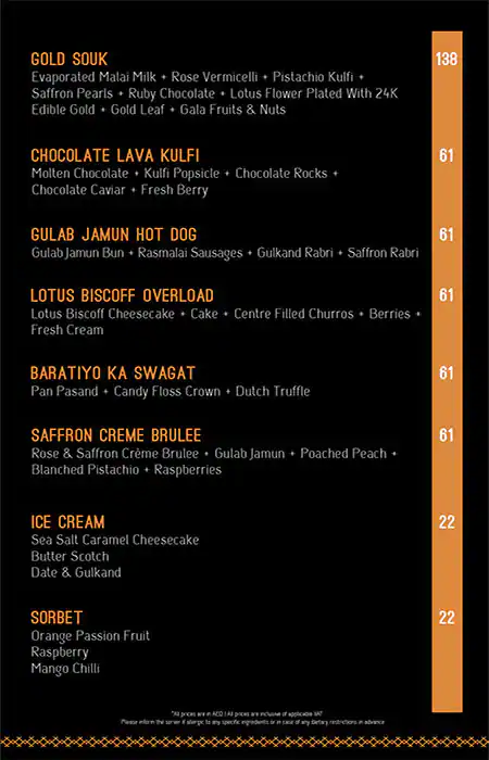 Hitchki Global Indian Restaurant Menu 