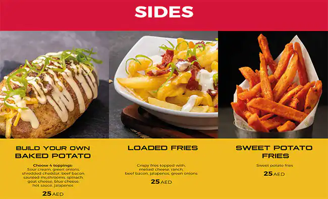 Slider Box Menu in Deira 