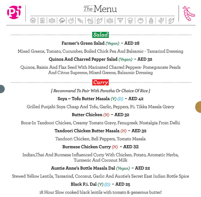 Pink Imli Cook House Menu in New Dubai 