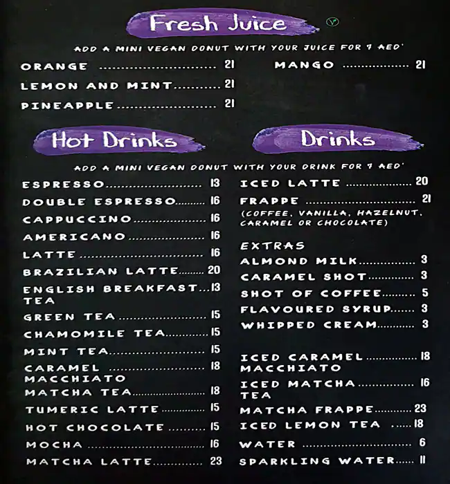 Projeto Acai - بروجيتو اكاي Menu 