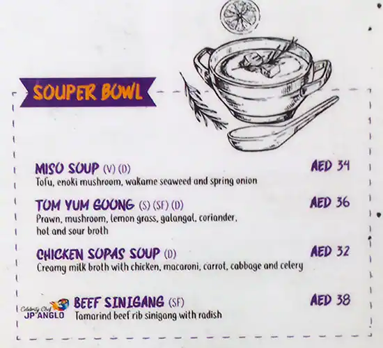 Halo Halo - Edge Creekside Hotel Menu 