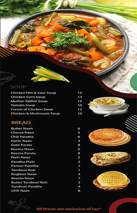 Little Spice Restaurant Menu in Business Bay, Dubai 