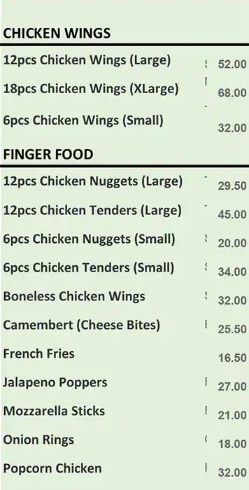 FRIES BEFORE GUYS - Burgers Menu 