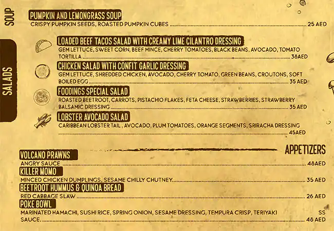 Smash Burger Menu in Qusais and Around 